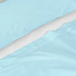 Basic Parure Drap 160x270 Cm Bleu -Pas Cher Zen Repos Magasin 8e80dbf6c7c14f30b457449c0fdcaad5