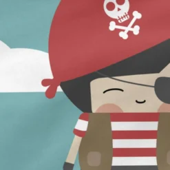 Pirata Tour De Lit 210x40 Cm -Pas Cher Zen Repos Magasin 94bbafc892554bdf8174e9310e00ba86