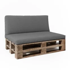 Coussin Palette Modern Lot De 2 Gris -Pas Cher Zen Repos Magasin 995b4f178dec47b48a74db76419eb0ba