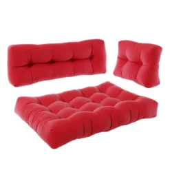 Coussin Palette Classic Lot De 3 Rouge -Pas Cher Zen Repos Magasin 9b053bb73c344e33ac751ef621bae2e8