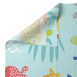 Sea Life Parure Drap Kinderbett 100x130 -Pas Cher Zen Repos Magasin 9f669954883e4b71821f2dba48a88b52