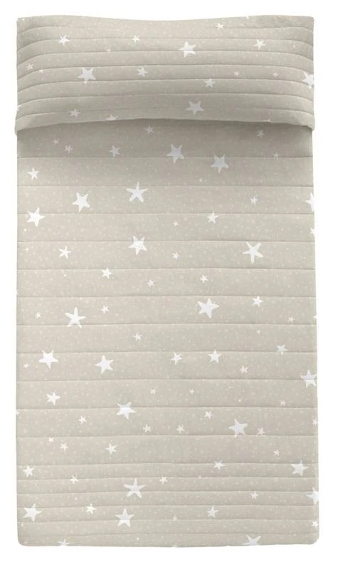 Basic Little Star Couvre-lit 180x260 Cm Beige 3 Basic Little Star Couvre-lit 180x260 Cm Beige