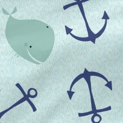 Whale Drap-housse -Pas Cher Zen Repos Magasin a30d624668934162a9d025c514287709