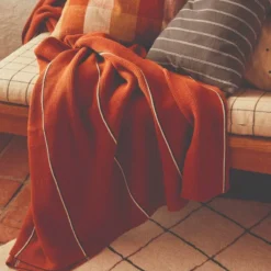 Couverture Rouge -Pas Cher Zen Repos Magasin a76eaba7bc9c4fdda37253b7a76ac193