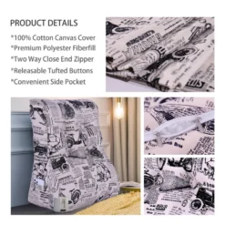 Contour Coussin En Biseau 60cm -Pas Cher Zen Repos Magasin a9aedddc1a454b97806e3c6a043593fe