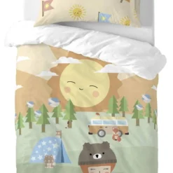 Camping Set Housse Couette 115x145