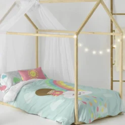 Rainbow Parure Housse De Couette 155x220 -Pas Cher Zen Repos Magasin b073e6610ef0400e8e0a759e3048763f