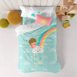 Rainbow Drap-housse -Pas Cher Zen Repos Magasin b46de0d4d6b74f91880f86605e98fe92