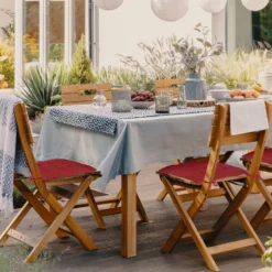 Galette De Chaise Rouges En Lot De 4 -Pas Cher Zen Repos Magasin b8631bd4cfdc43849dffe4a8ffe4ae3e