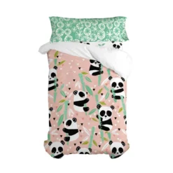 Panda Garden Drap-housse -Pas Cher Zen Repos Magasin b878b183c10648bdbcb51872d24e4a95
