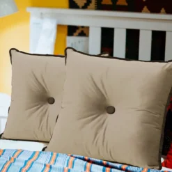 Coussin Décoratif Carré En Velours -Pas Cher Zen Repos Magasin b9b3356c9fba44f4b0c50674e5326b18