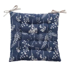 DODO Galettes De Chaises Coton Bleu