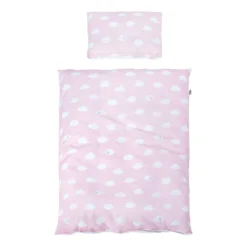 Roba Parure De Lit Kleine Wolke Rose -Pas Cher Zen Repos Magasin babybettwaesche kleine wolke baumwollstoff babyrosa 5095900