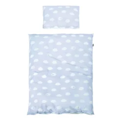 Roba Literie Kleine Wolke Bleu -Pas Cher Zen Repos Magasin babybettwaesche kleine wolke baumwollstoff pastellblau 5095896