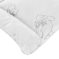 Coussin Pour Bébé Tiffin -Pas Cher Zen Repos Magasin babykopfkissen tiffin federn daunen weiss 35 x 40 cm 5202012