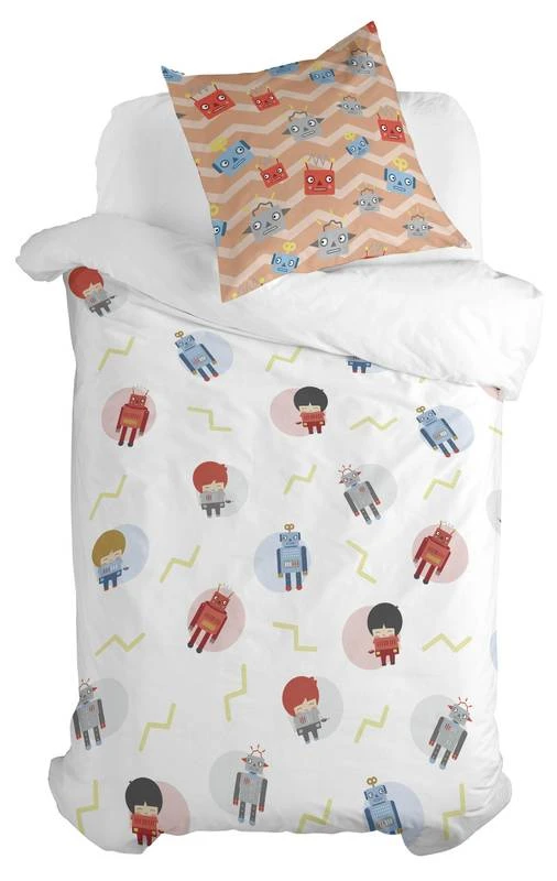 Beep Parure Housse Couette 135/140x200 3 Beep Parure Housse Couette 135/140x200