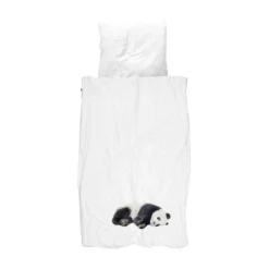 Snurk Parure De Lit Panda- 1 Personne 140x200