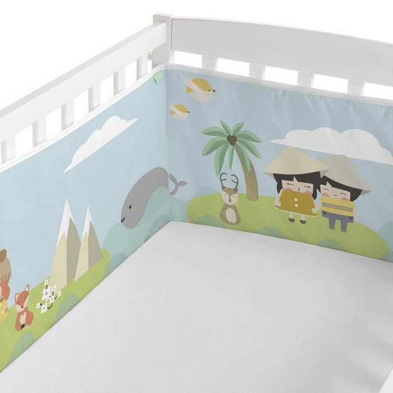 World Map Tour De Lit 210x40 Cm 4 World Map Tour De Lit 210x40 Cm – Image 2