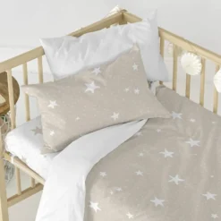 Basic Little Star Set Housse Couette 100x120 -Pas Cher Zen Repos Magasin be893eb764c84d5bad1bfedbc4aad653