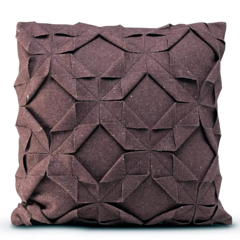 Origami Felt Housse De Coussin Décoratif 3 Origami Felt Housse De Coussin Décoratif