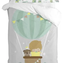 Air Balloon Set Housse Couette 155x220