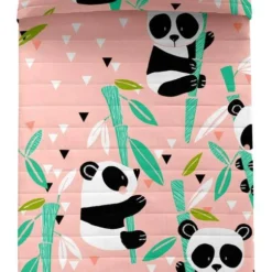 Panda Garden Couvre-lit 180x260 Cm