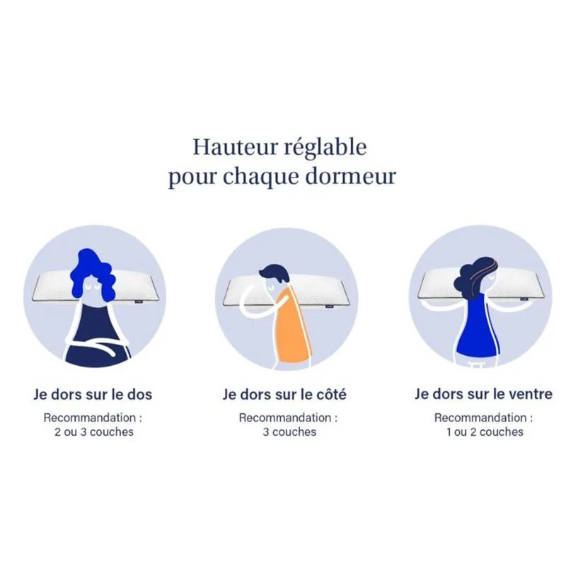 EMMA Oreiller Original Ferme - Modulable 8 EMMA Oreiller Original Ferme - Modulable – Image 6