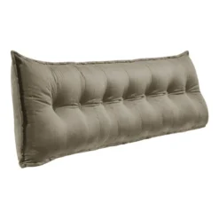 Grand Coussin De Lit Décoratif, Velours -Pas Cher Zen Repos Magasin c3c74fc02be44ee6a62d83ae03973ca6