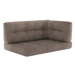 Coussin Palette Premium Lot De 3 Taupe