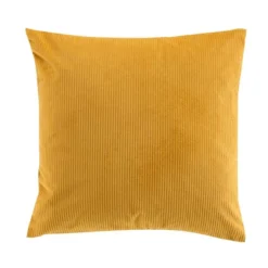 Coussin Déhoussable En Velours Côtelé