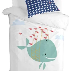 Whale Parure Housse Couette 135/140x200