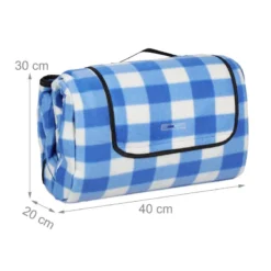 Couverture Pique-nique XXL Carreaux Bleu -Pas Cher Zen Repos Magasin d0362bf781084d6f8973a4d803c1d4c5