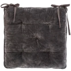 Galette De Chaise épaisse En Velours