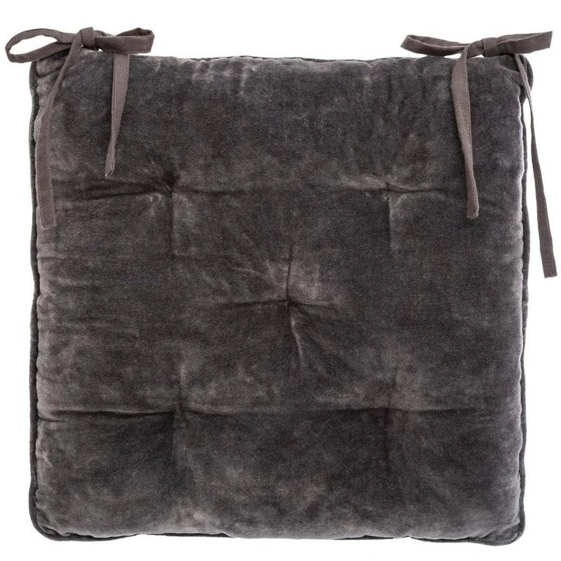 Galette De Chaise épaisse En Velours 3 Galette De Chaise épaisse En Velours