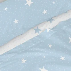 Basic Little Star Parure Drap 160x270 Cm Bleu -Pas Cher Zen Repos Magasin d7dcb3b9e6e04a34a239b9041da5cbee