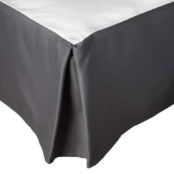 Cache Sommier à Volant Uni