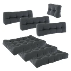 Coussin Palette Classic Lot De 7 Bleu -Pas Cher Zen Repos Magasin debd09fb06a64b3dad86a782973ff138