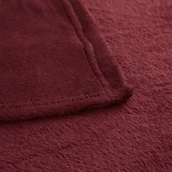 1x Couverture Plaid Polaire Bordeaux -Pas Cher Zen Repos Magasin dee2b9a239784b21b807373f511a1e9d 2