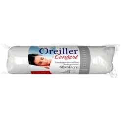 Oreiller Uni Confort En Polyester -Pas Cher Zen Repos Magasin e2dd7602495a46e4b43c618369bfdd3a