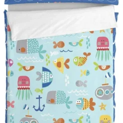 Sea Life Sac Nordique 90x200 Mit Füllung