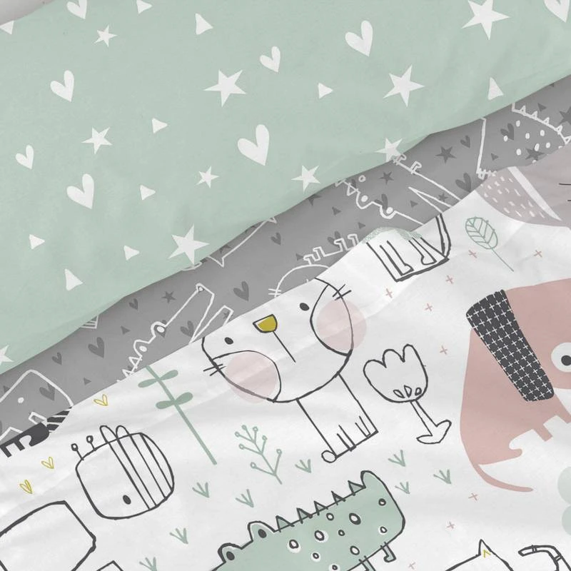 Best Buddies Parure Drap 160x270 Cm 6 Best Buddies Parure Drap 160x270 Cm – Image 4