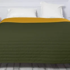 Basic Dash Couvre-lit 240x260 Cm Olive Verte 13 Basic Dash Couvre-lit 240x260 Cm Olive Verte -Pas Cher Zen Repos Magasin e7cd9528d5d94ae095e39740e89de6d8