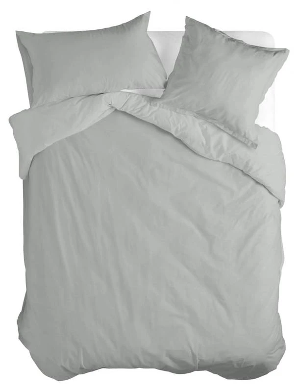 Basic Housse De Couette 260x220 Cm Gris 3 Basic Housse De Couette 260x220 Cm Gris