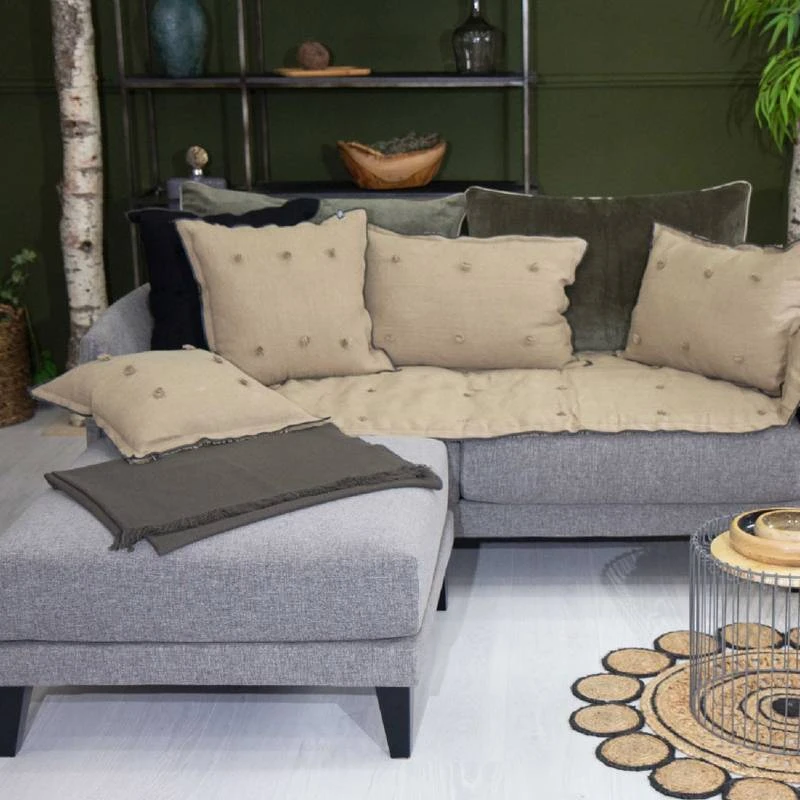 Edredon En Lin à Effet Floral 4 Edredon En Lin à Effet Floral – Image 2