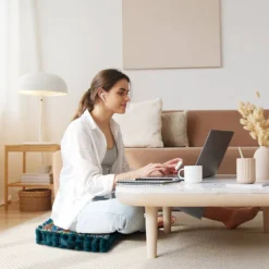 Coussin De Sol Exotique Persan Velours -Pas Cher Zen Repos Magasin ec65f41bba32432494ccb39da3507088