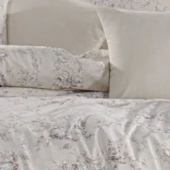 Parure FLOWER Ecru 7 Parure FLOWER Ecru -Pas Cher Zen Repos Magasin ec7cb17881f746fd880596bb697b53f7