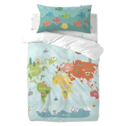 World Map Drap-housse -Pas Cher Zen Repos Magasin ed2a711b845544589069b5b8c304aaaf
