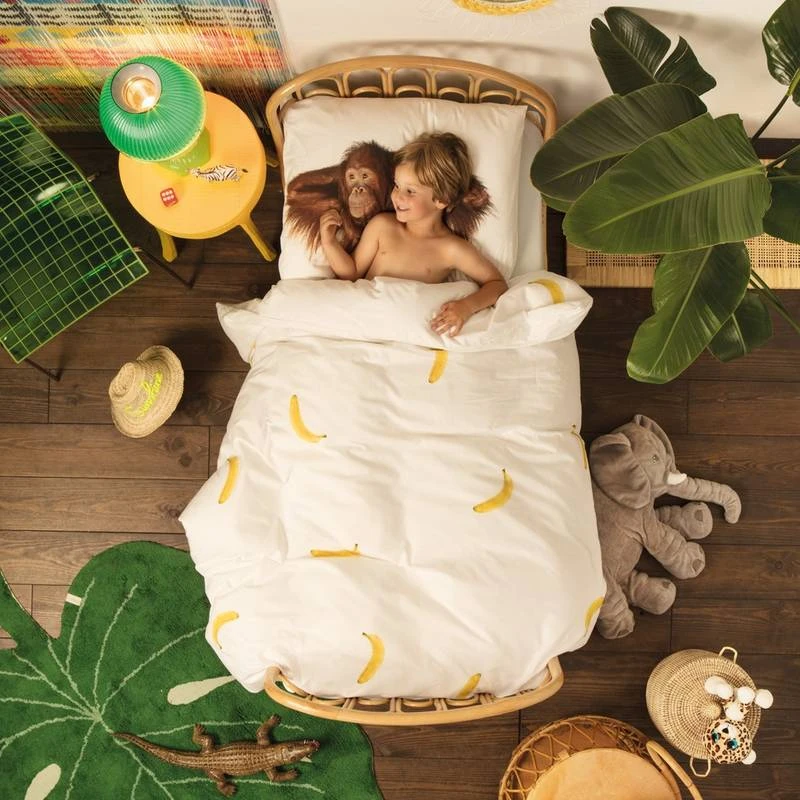 Snurk Parure De Lit Orang Outan - 1 Personne 4 Snurk Parure De Lit Orang Outan - 1 Personne – Image 2