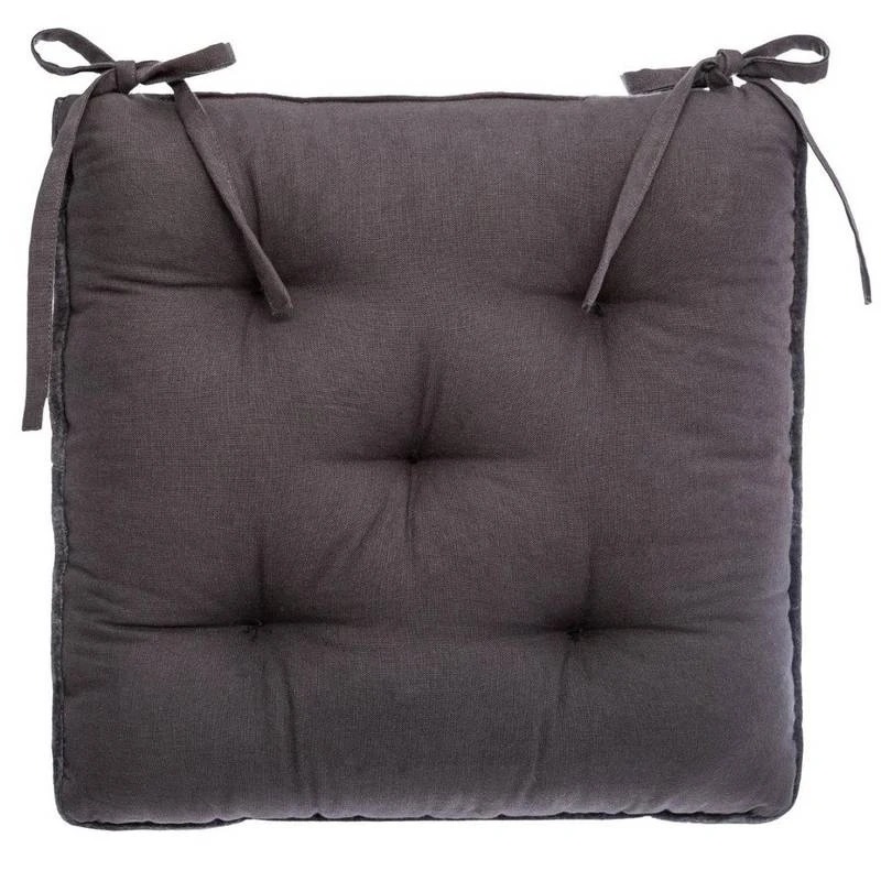 Galette De Chaise épaisse En Velours 4 Galette De Chaise épaisse En Velours – Image 2