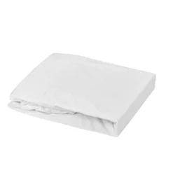 Draps Housses Coton Blanc